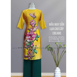 Áo Dài Cách Tân Lụa Cao Cấp CBC490